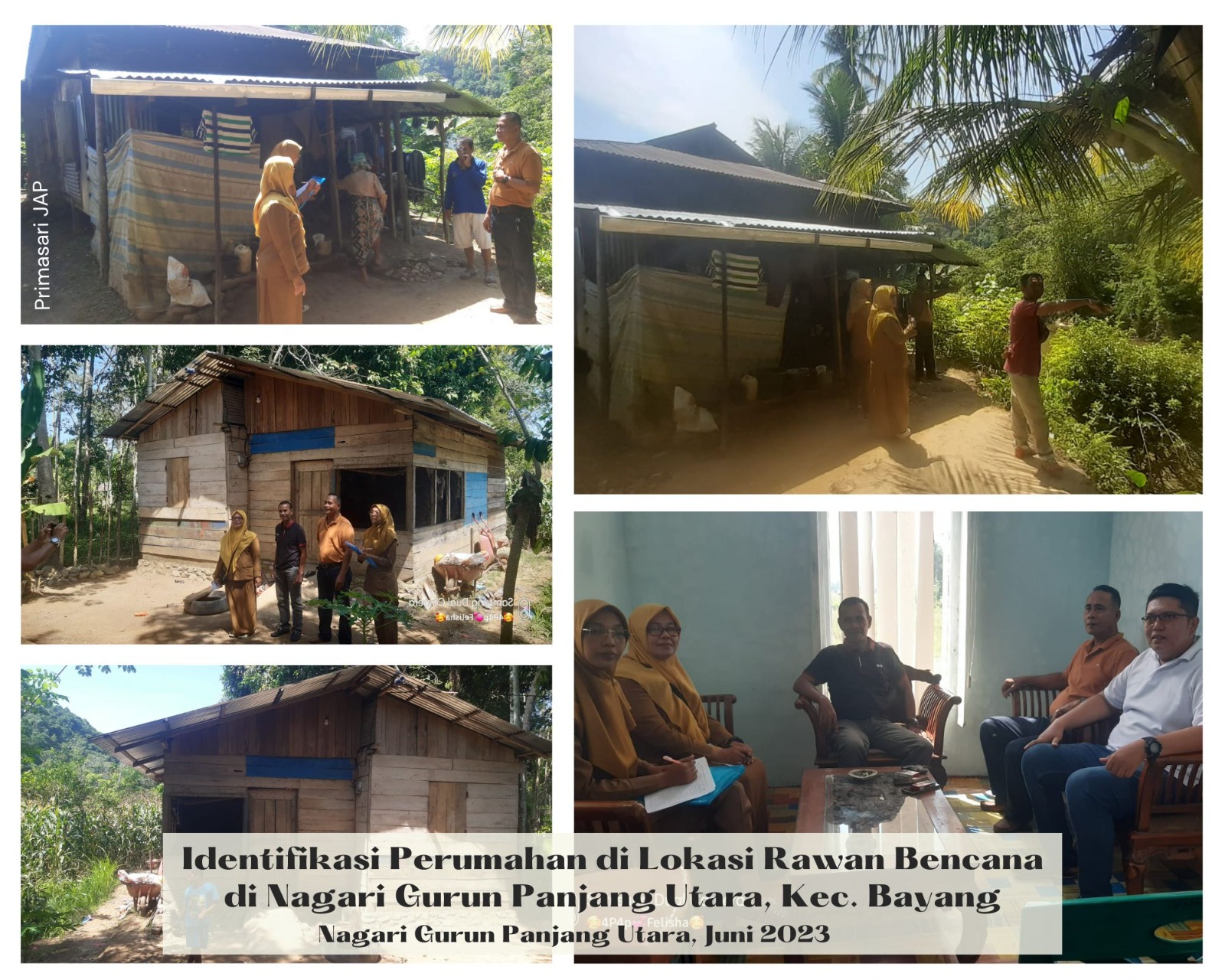 IDENTIFIKASI PERUMAHAN DILOKASI RAWAN BENCANA DINAGARI GURUN LANJANG UTARA KECAMATAN BAYANG