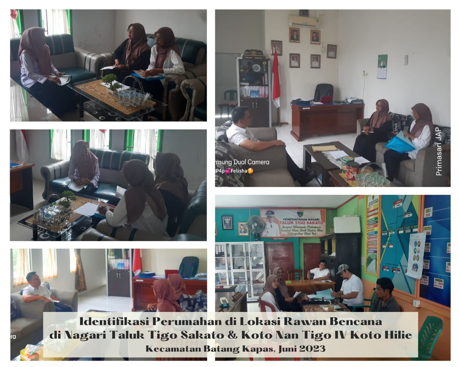 IDENTIFIKASI PERUMAHAN DILOKASI RAWAN BENCANA DINAGARI TALUAK TUGO SAKATI DAN NAGARI KOTO NAN TIGO I