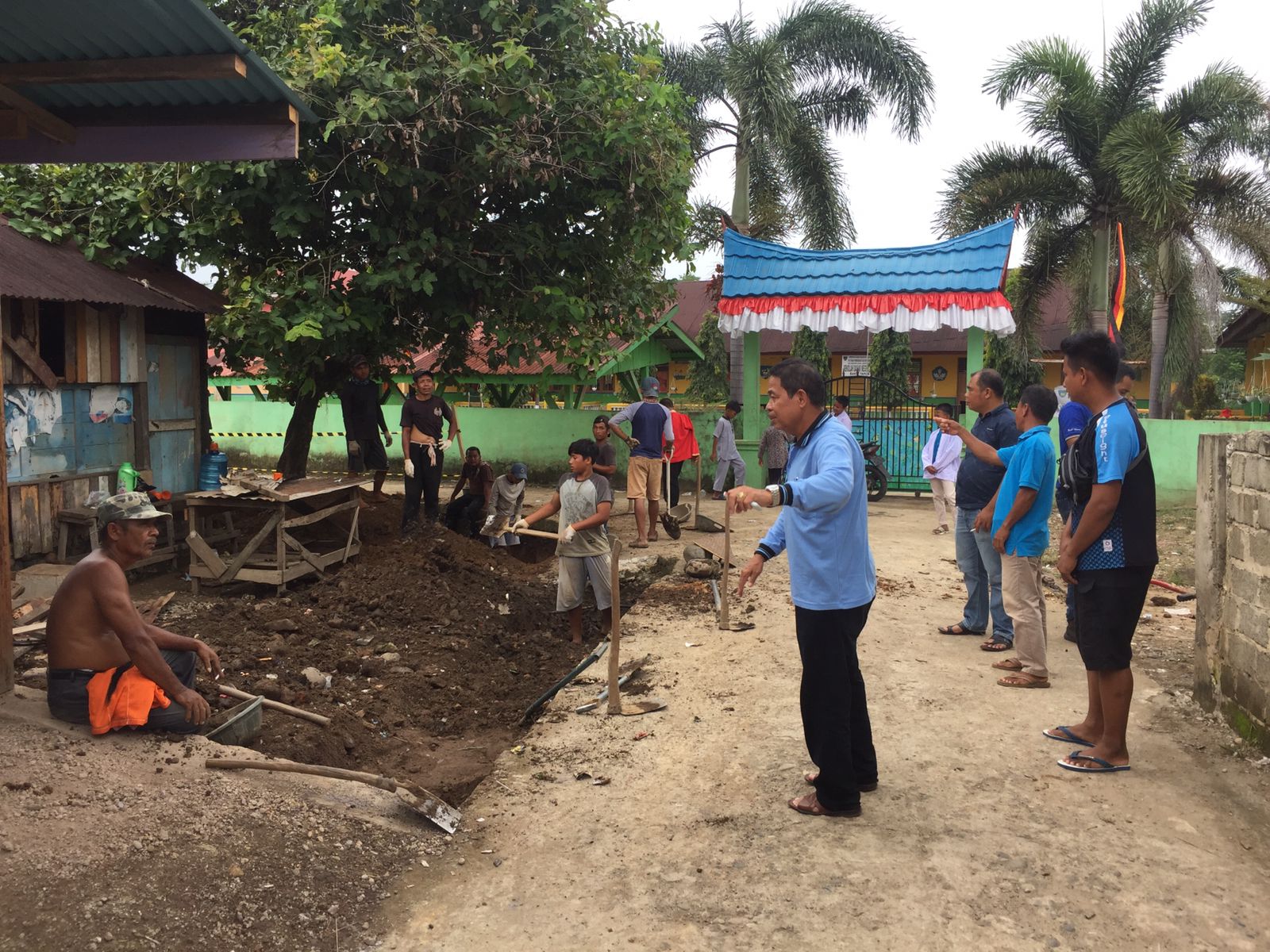 MONITORING KUNJUNGAN LAPANGAN PROGRAM KOTA TANPA KUMUH YANG DILAKSANAKAN OLEH NAGARI BATANG BETUNG T