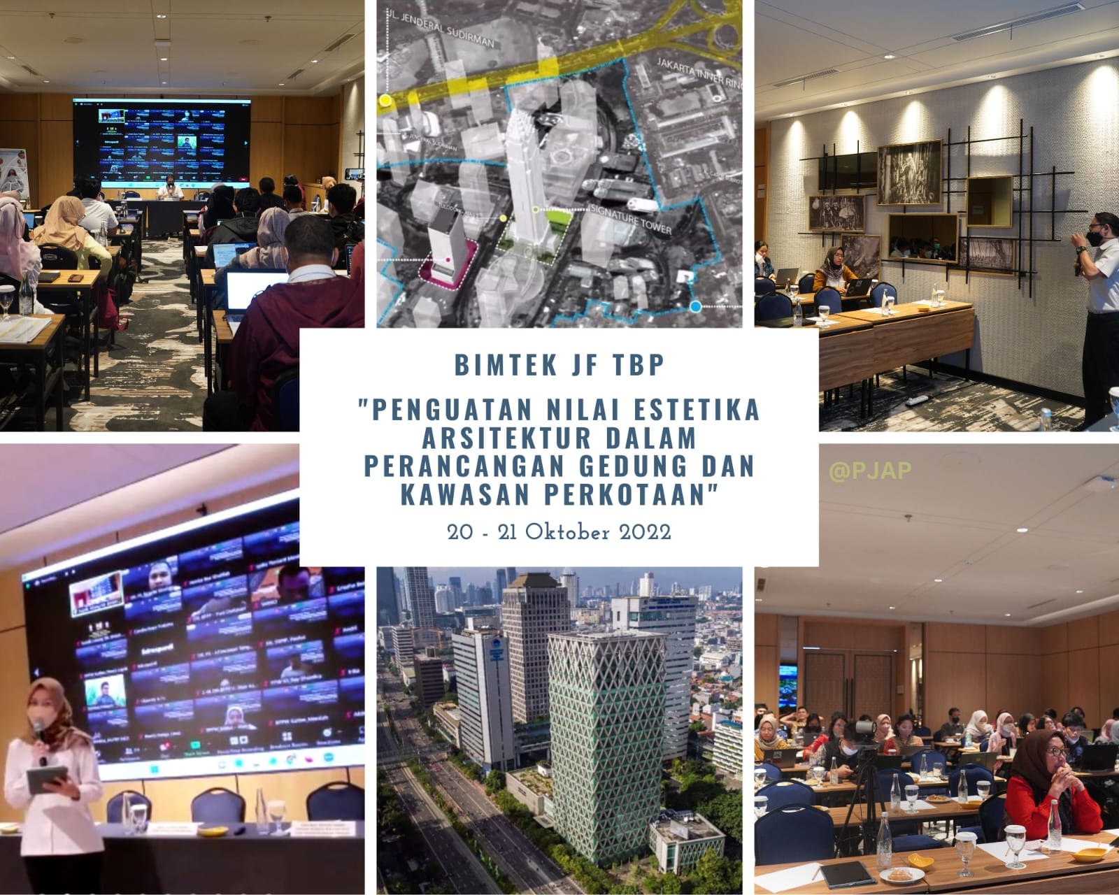 BIMTEK JF TBP \"Penguatan Nilai Estetika Arsitektur dalam Perancangan Gedung dan Kawasan Perkotaan\"
