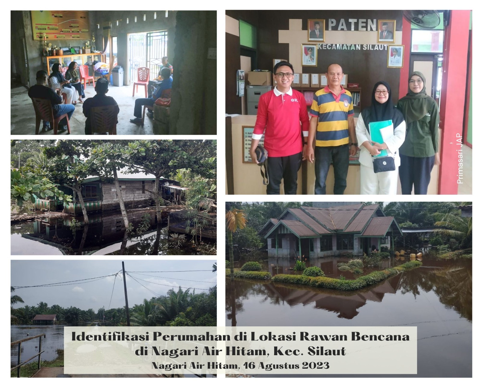 IDENTIFIKASI PERUMAHAN DILOKASI RAWAN BENCANA DI NAGARI AIR HITAM KECAMATAN SILAUT