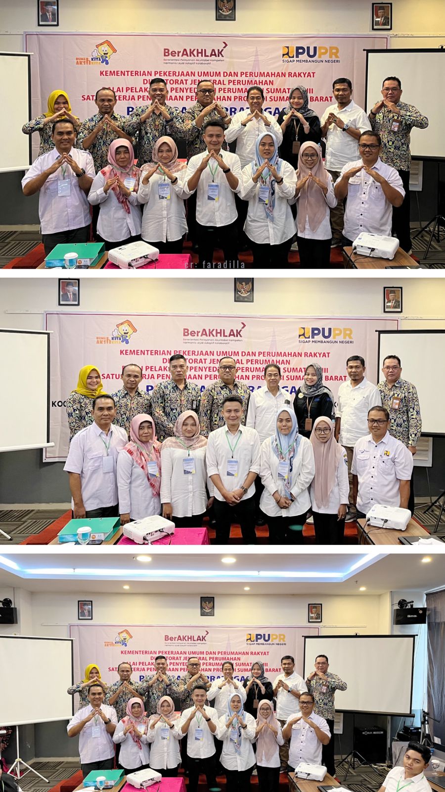 Pengarahan Pratugas Koordinator Kabupaten/ Kota (Korkab), Asisten Koordinator Kabupaten/ Kota (Askor